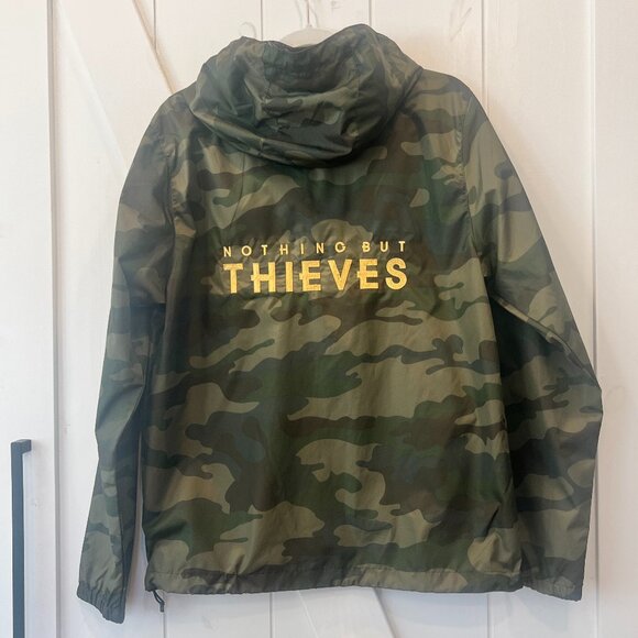 Band Merch, Nothing But Thieves Embroidered Windbreaker Jacket - Picture 1 of 6